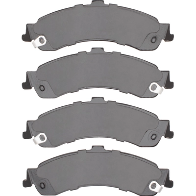 Rear Semi Metallic Pads by DYNAMIC FRICTION COMPANY - 1214-0834-00 pa4