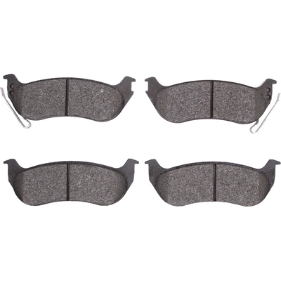 Rear Semi Metallic Pads by DYNAMIC FRICTION COMPANY - 1214-0964-00 pa5