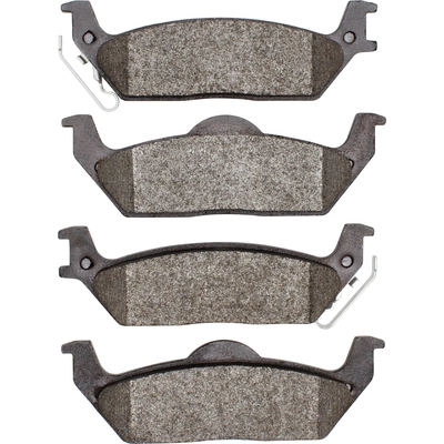 Rear Semi Metallic Pads by DYNAMIC FRICTION COMPANY - 1214-1012-00 pa7
