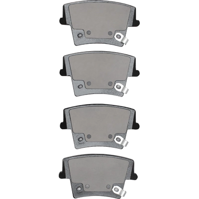 Rear Semi Metallic Pads by DYNAMIC FRICTION COMPANY - 1214-1057-10 pa4