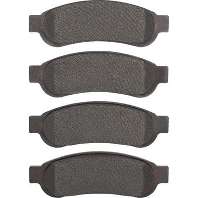 Rear Semi Metallic Pads by DYNAMIC FRICTION COMPANY - 1214-1067-00 pa7
