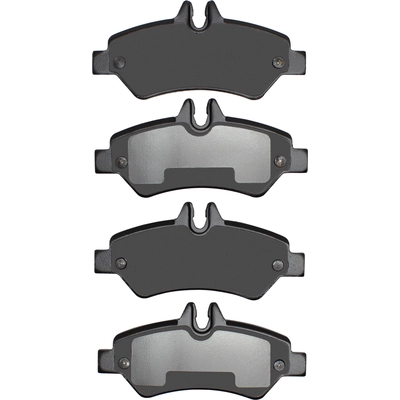 Rear Semi Metallic Pads by DYNAMIC FRICTION COMPANY - 1214-1317-00 pa4