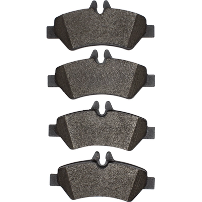 Rear Semi Metallic Pads by DYNAMIC FRICTION COMPANY - 1214-1317-00 pa6