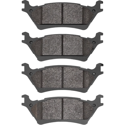 Rear Semi Metallic Pads by DYNAMIC FRICTION COMPANY - 1214-1602-00 pa7