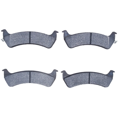 Rear Semi Metallic Pads by DYNAMIC FRICTION COMPANY - 1551-0625-00 pa8
