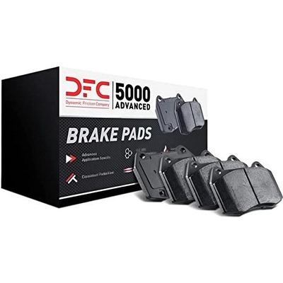 Rear Semi Metallic Pads by DYNAMIC FRICTION COMPANY - 1551-0717-00 pa13