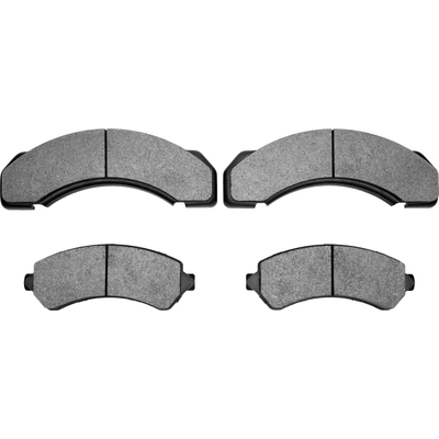 Rear Semi Metallic Pads by DYNAMIC FRICTION COMPANY - 1551-0717-00 pa15