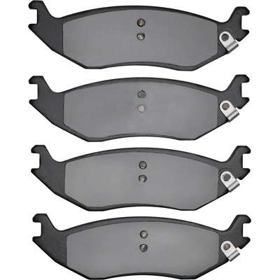 Rear Semi Metallic Pads by DYNAMIC FRICTION COMPANY - 1551-0898-01 pa5