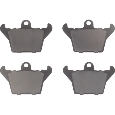 Rear Semi Metallic Pads by DYNAMIC FRICTION COMPANY - 1551-1034-00 pa1
