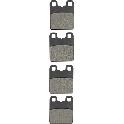 Rear Semi Metallic Pads by DYNAMIC FRICTION COMPANY - 1551-2069-00 pa3