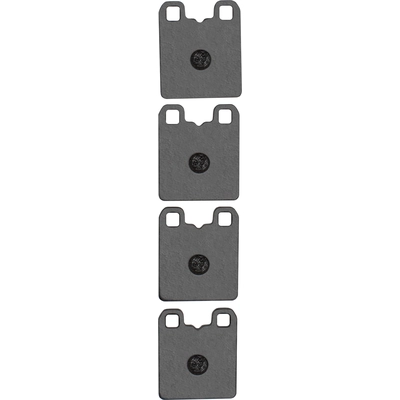 Rear Semi Metallic Pads by DYNAMIC FRICTION COMPANY - 1551-2069-00 pa6