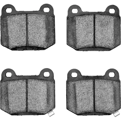 Rear Semi Metallic Pads by DYNAMIC FRICTION COMPANY - 1552-0961-00 pa2
