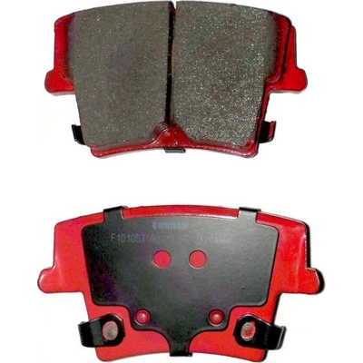 Rear Semi Metallic Pads by EUROROTOR - F1D1057H pa3