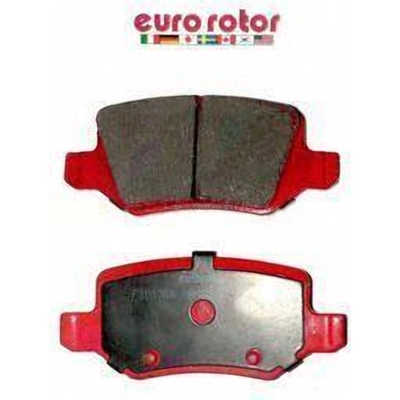 Rear Semi Metallic Pads by EUROROTOR - F1D1358H pa1