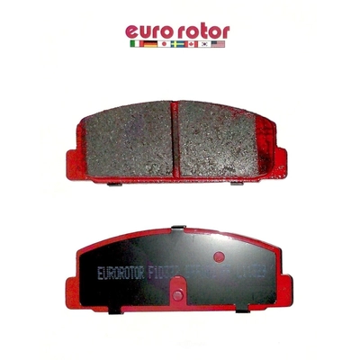 Rear Semi Metallic Pads by EUROROTOR - F1D332 pa2