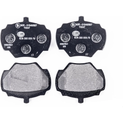 HELLA PAGID - 355005791 - Rear Semi Metallic Pads pa10