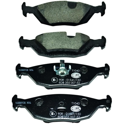 HELLA PAGID - 355007521 - Rear Semi Metallic Pads pa1