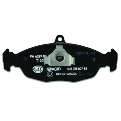 HELLA PAGID - 355007531 - Rear Semi Metallic Pads pa6