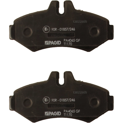 HELLA PAGID - 355008651 - Rear Semi Metallic Pads pa2