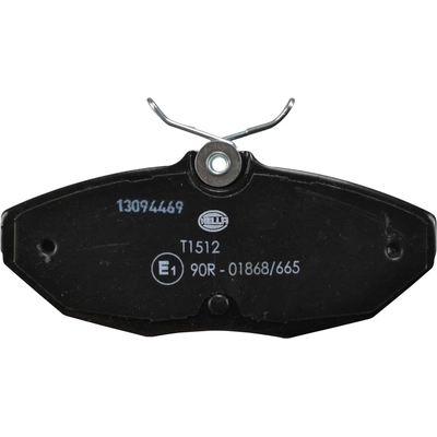 Rear Semi Metallic Pads by HELLA PAGID - 355011961 pa2