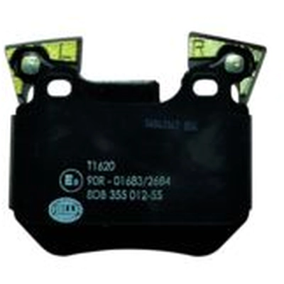 HELLA PAGID - 355012551 - Rear Semi Metallic Pads pa1
