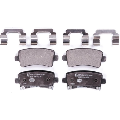 HELLA PAGID - 355012991 - Rear Semi Metallic Pads pa1