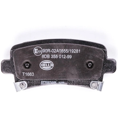 HELLA PAGID - 355012991 - Rear Semi Metallic Pads pa2
