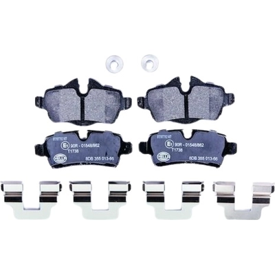 HELLA PAGID - 355013661 - Rear Semi Metallic Pads pa4
