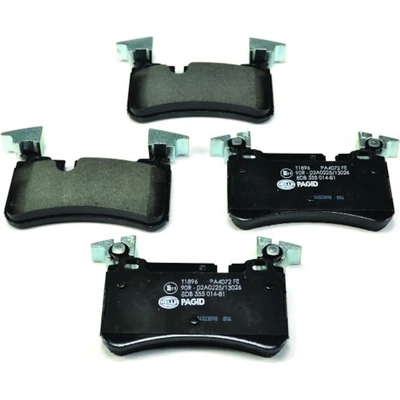 HELLA PAGID - 355014811 - Rear Semi Metallic Pads pa1