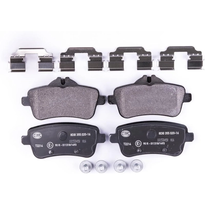 HELLA PAGID - 355020161 - Rear Semi Metallic Pads pa1