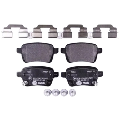 HELLA PAGID - 355021441 - Rear Semi Metallic Pads pa1