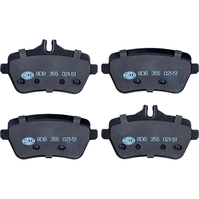 HELLA PAGID - 355021511 - Rear Semi Metallic Pads pa5