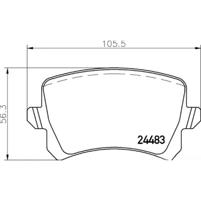 HELLA PAGID - 355025331 - Disc Brake Pads pa4
