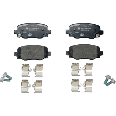 HELLA PAGID - 355025481 - Rear Semi Metallic Pads pa1