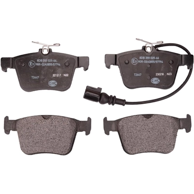 HELLA PAGID - 355025661 - Rear Semi Metallic Pads pa1