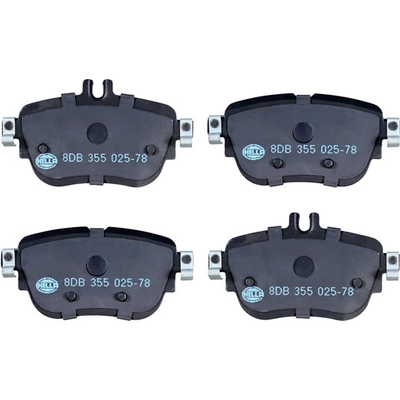 HELLA PAGID - 355025781 - Rear Semi Metallic Pads pa3