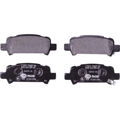 Rear Semi Metallic Pads by HELLA PAGID - 355035581 pa1