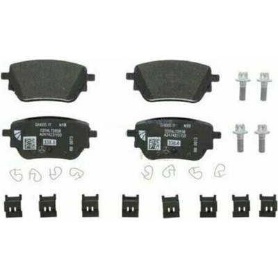 HELLA PAGID - 355039021 -Rear Semi Metallic Pads pa2