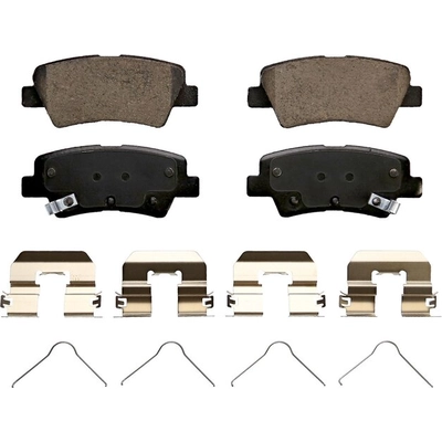 Rear Semi Metallic Pads by HELLA PAGID - 355040171 pa1