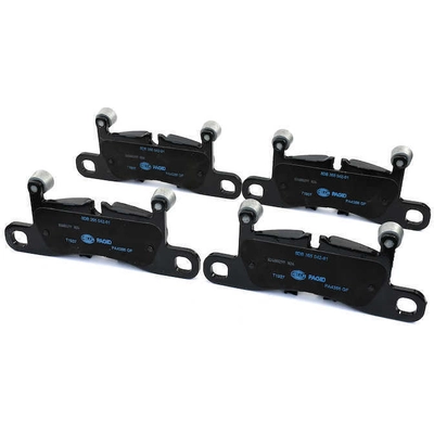 Rear Semi Metallic Pads by HELLA PAGID - 355042911 pa1