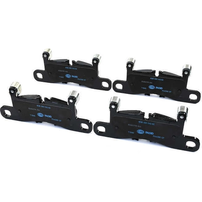 Rear Semi Metallic Pads by HELLA PAGID - 355042921 pa2