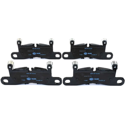 Rear Semi Metallic Pads by HELLA PAGID - 355042921 pa3