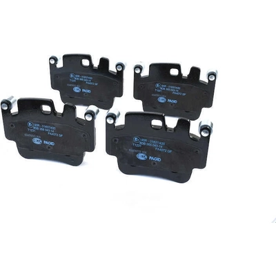 Rear Semi Metallic Pads by HELLA PAGID - 355043141 pa3