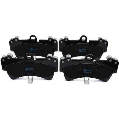Rear Semi Metallic Pads by HELLA PAGID - 355043161 pa2