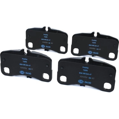 Rear Semi Metallic Pads by HELLA PAGID - 355043471 pa4