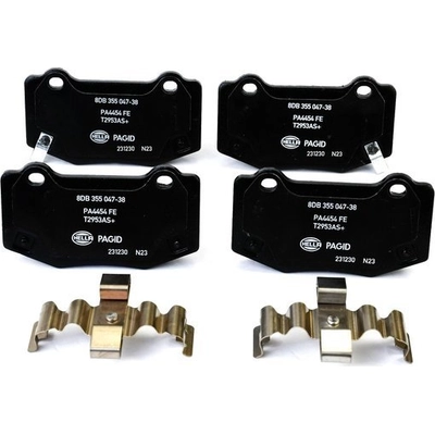 Rear Semi Metallic Pads by HELLA PAGID - 355047381 pa1