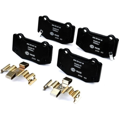 Rear Semi Metallic Pads by HELLA PAGID - 355047381 pa4