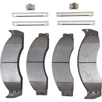 Rear Semi Metallic Pads by MOTORCRAFT - BR51 pa6