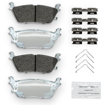 NRS BRAKE - NS2169 - Premium Galvanized Disc Brake Pad Set pa1