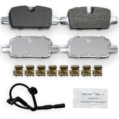NRS BRAKE - NS2174 - Premium Galvanized Disc Brake Pad Set pa1